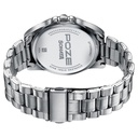 Poze By Sonata Quartz Analog Blue Dial Silver Metal Strap Watch For Men