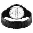 Fastrack Stunners Quartz Analog Green Dial Brown Stainless Steel Strap Watch For Guys