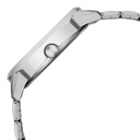 Fastrack Stunners Quartz Analog Beige Dial Silver Stainless Steel Strap Watch For Guys