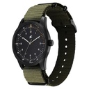 Fastrack Stunners Quartz Analog Black Dial Green Nylon Strap Watch For Guys