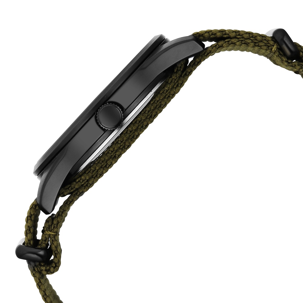 Fastrack Stunners Quartz Analog Black Dial Green Nylon Strap Watch For Guys