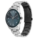 Fastrack Stunners Quartz Analog Teal Dial Silver Stainless Steel Strap Watch For Guys