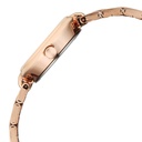 Fastrack Stunners Quartz Analog Teal Dial Rose Gold Stainless Steel Strap Watch For Girls