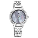Fastrack Stunners X Quartz Analog Purple Dial Stainless Steel Strap Watch For Girls