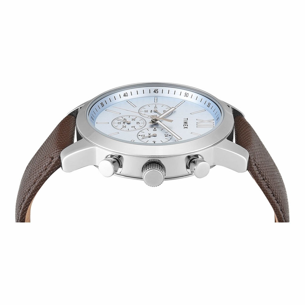Timex Trendline Round 45mm Blue Dial Analog Men Watch - TWEG32200