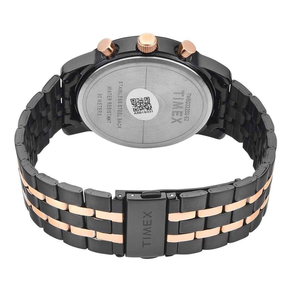 Timex Trendline Round 45mm Black Dial Analog Men Watch - TWEG32202