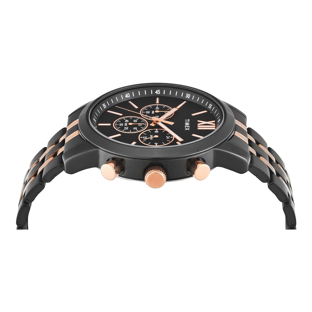 Timex Trendline Round 45mm Black Dial Analog Men Watch - TWEG32202
