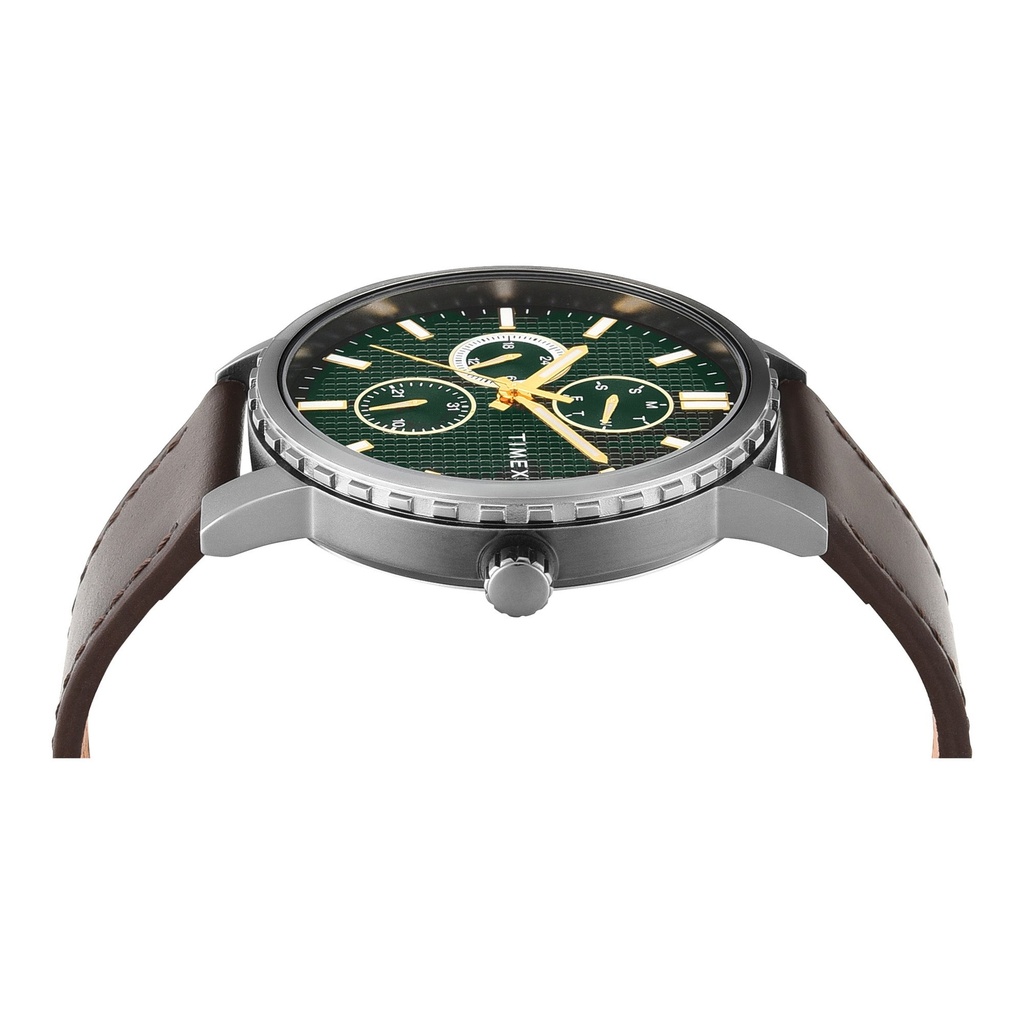 Timex Trendline Round 44mm Green Dial Analog Men Watch - TWEG34700