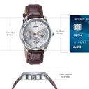 Sonata Men's Work Wear silver dial Watch - Premium Multifunction design for everyday style