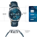 Sonata Men's Work Wear Dark teal dial Watch - Premium Multifunction design for everyday style