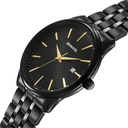 Sonata Eternia Quartz Analog with Date Black Dial Metal Strap Watch For Men