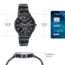 Sonata Women's Work Wear braitiful black Watch - Premium Multifunction design for everyday style