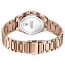 Sonata Jashn Quartz Analog Blue Dial Rose Gold Metal Strap Watch For Women