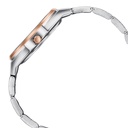 Sonata Jashn Quartz Analog White Dial Two Toned Metal Strap Watch For Women