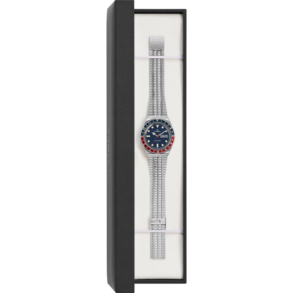 Q Timex Reissue 38mm Stainless Steel Bracelet Watch