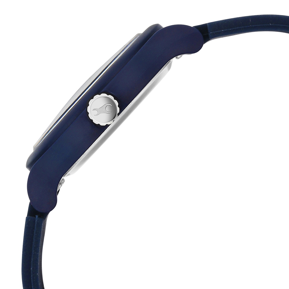 Fastrack Tees Urbanique Quartz Analog Blue Dial Silicone Strap watch For Girls