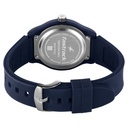 Fastrack Tees Urbanique Quartz Analog Blue Dial Silicone Strap watch For Girls
