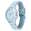 Fastrack Hype Bounce Quartz Analog Blue Dial Blue Silicone Strap Watch For Guys