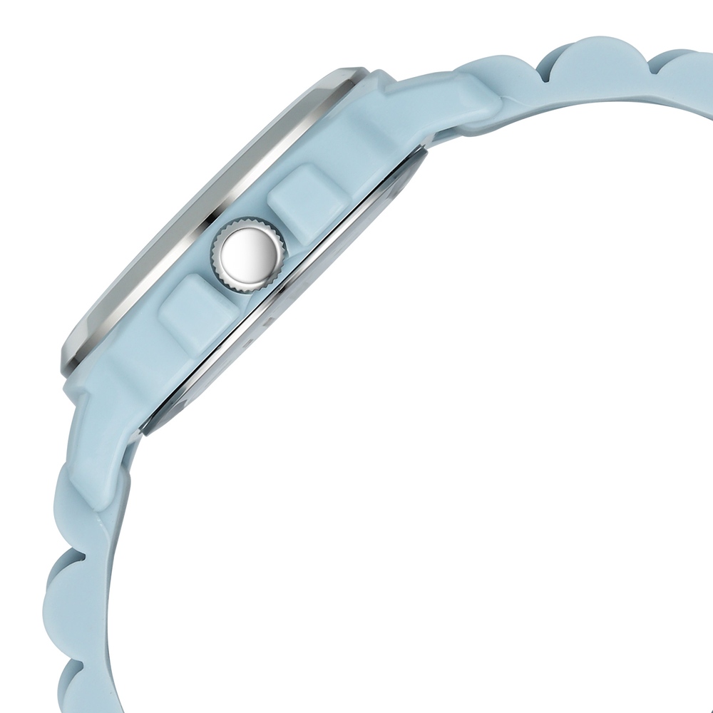Fastrack Hype Bounce Quartz Analog Blue Dial Blue Silicone Strap Watch For Guys