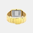 Classics Men Quartz Gold Dial Analog Stainless Steel Watch TW000W910