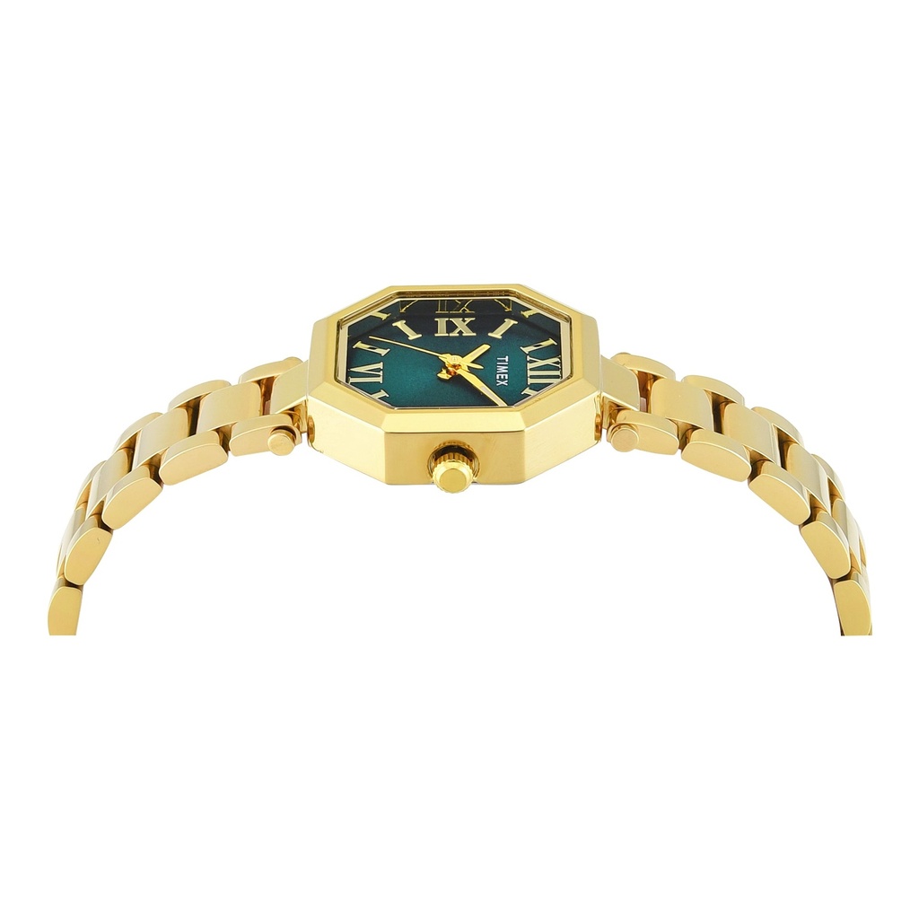 Timex Trendline Octagonal 26mm Teal Dial Analog Women Watch - TWEL26902