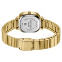 Poze By Sonata Quartz Analog Silver Sunray Dial Golden Stainless Steel Strap Watch For Women