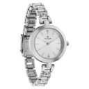 Titan Quartz Analog Silver Dial Silver Stainless Steel Strap Watch For Women
