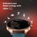Fastrack Jupiter R1 With 3.50 cm, BT Calling, 100+ Sports Mode, IP68, Calculator, AI Voice Assistant, Fashion Smartwatch
