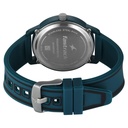 Fastrack Zine Quartz Analog Green Dial Green Silicone Strap Watch For Guys
