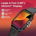 Fastrack Revoltt FS1 Smart Watch 1.85'' UltraVU Display Blazing Fast UI Working Crown AI Voice Assistant IP68