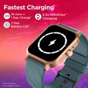 Fastrack Revoltt FS1 Smart Watch 1.85'' UltraVU Display Blazing Fast UI Working Crown AI Voice Assistant IP68