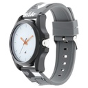 Fastrack Hashtag Quartz Analog White Dial Silicone Strap Unisex Watch
