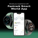 Fastrack Jupiter R3 Smartwatch with 1.38" TFT 2.5D Display ,Push Button Interaction, HRM,SpO2 & Sleep Tracking