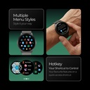 Fastrack Jupiter R3 Smartwatch with 1.38" TFT 2.5D Display, Push Button Interaction, Multiple Menu Styles