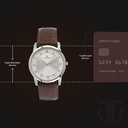 Titan Quartz Analog with Day and Date Silver Dial Leather Strap Watch for Men (3)