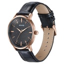 Sonata Jashn Quartz Analog Black Dial Black Leather Strap Watch For Men (3)