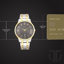 Titan Analog with Date Brown Dial Metal Strap watch for Men (3)