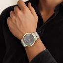 Titan Analog with Date Brown Dial Metal Strap watch for Men (6)