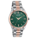 Sonata Jashn Quartz Analog Green Dial Two Toned Metal Strap Watch For Men (2)