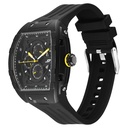 SF Maiden Voyage Sport Watch - Black Dial & Strap - Tonneau Shaped Case with Multifunction movement (2)