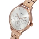 Timex Fashion Women's Silver Dial Round Case Multifunction Function Watch -TWEL14815 (2)