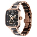 Titan Ceramic Fusion Automatic Square Black Dial Silver Dual-Toned Stainless Steel Bracelet Watch for Men (5)