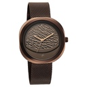 Fastrack Gelato brown multifunction metal strap watch with Chocolate dial for Girls (3)
