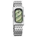 Fastrack Gelato silver analog bracelet watch with Matcha Green dial for Girls (3)