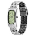 Fastrack Gelato silver analog bracelet watch with Matcha Green dial for Girls (5)