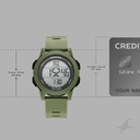 Fastrack Streetstyle Digital Dial Green Polyether Strap Watch For Unisex (4)