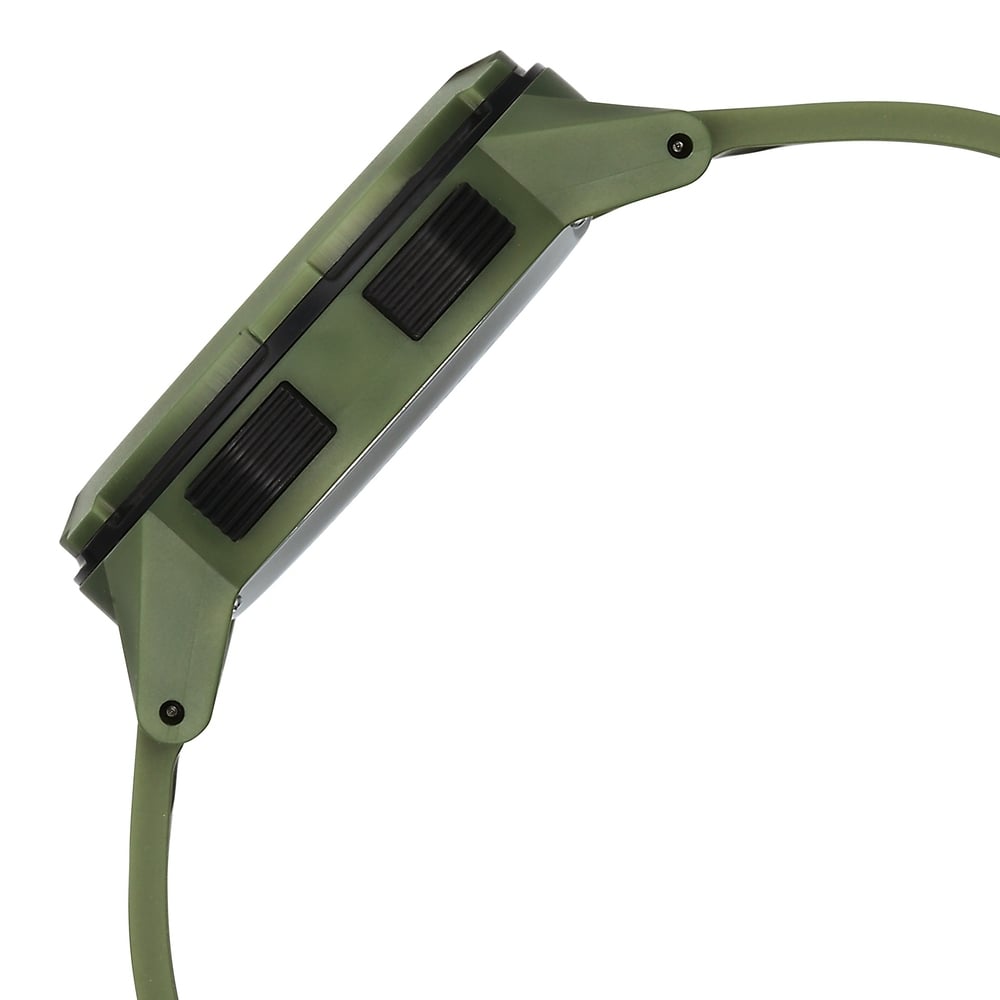 Fastrack Streetstyle Digital Dial Green Polyether Strap Watch For Unisex (5)