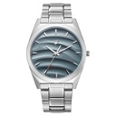 Fastrack Gelato Silver metal strap watch with Mint chip dial for Guys (2)
