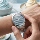Fastrack Gelato Silver metal strap watch with Mint chip dial for Guys (8)