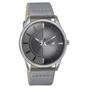 Fastrack Stunners Quartz Analog Grey Dial Grey Leather Strap Watch For Guys (2)